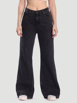 Bene Kleed - Women Bootcut Black Jeans
