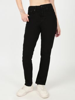 Bene Kleed - Women Slim Fit Stretchable Black Jeans
