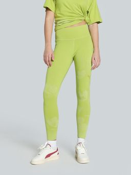 Puma - WARDROBE ESS 7/8s Womens Green Tights