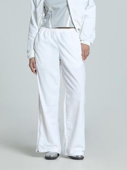 Puma - Dare To Relaxed Womens White Trackpants