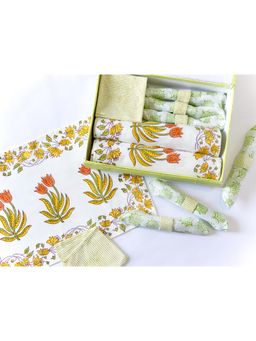ADYA - Orange Blossom Dining Table Mat Set