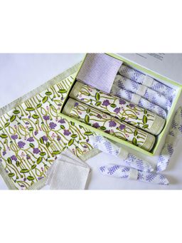 ADYA - Royal Lotus Dining Table Mat Set