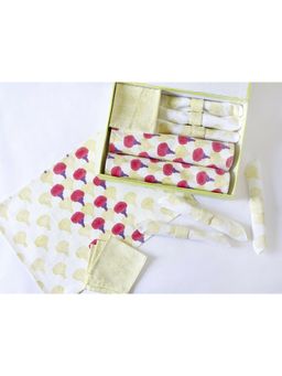 ADYA - Marigold Blush Dining Table Mat Set