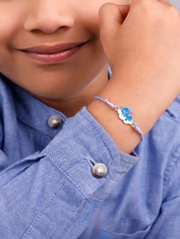 GIVA - 925 Silver Adorable Elephant Kids Rakhi
