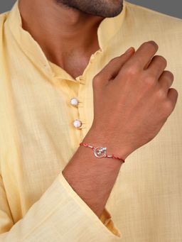 GIVA - 925 Silver Blossom Bond Rakhi