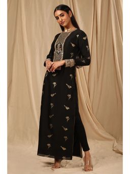 Masaba - Black Vintage Fiona Kurta (Set of 2)