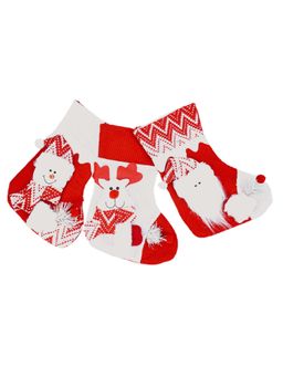 Little Surprise Box - 3Pcs Combo Mini 10 Inches 3D Stockings For Gifts and Christmas Decor
