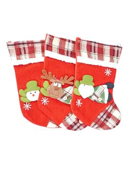 Little Surprise Box - 3Pcs Combo Medium, 3D Stockings For Gifts and Christmas Decor