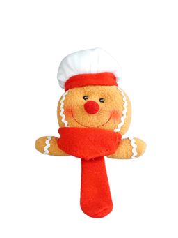 Little Surprise Box - Big Size 3D Gingerbread Man Christmas Wrist Band Slap Band For Kids and Adults