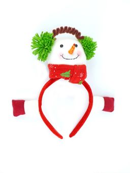 Little Surprise Box - 3D Snowman Christmas Hairband For Kids and Adults (Free Size)