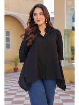 Rain & Rainbow - Women Solid Casual Shirt