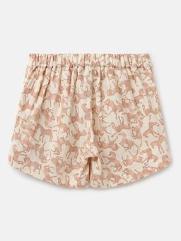 United Colors of Benetton - Printed Regular Fit Mid Rise Shorts