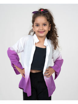 Mamarill - Girls Purple The Plum Gradient Shirt