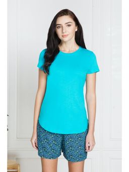 Van Heusen Woman Lingerie and Athleisure - Blue Perfect Long T-Shirt