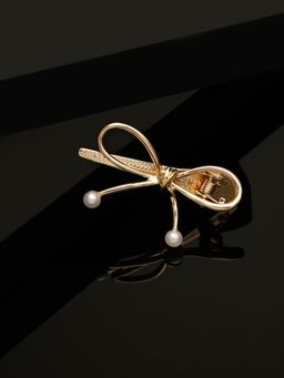 Stol'N - White Pearl Design Hair Clip