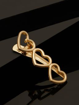 Stol'N - Golden Heart Shaped Hair Clip