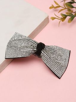 Stol'N - Silver Stone Shaped Hair Clip