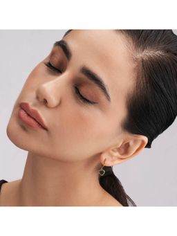 Palmonas - Noir Black Heart Drop Earrings