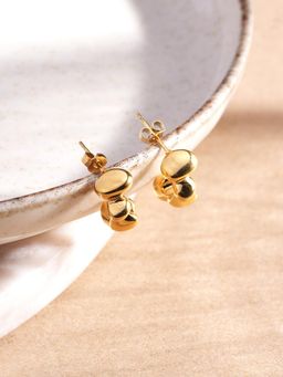 Palmonas - Molten Muse Gold Hoop Earrings