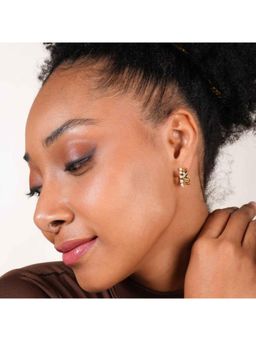 Palmonas - Royal Orbit Pearl Hoop Earrings