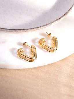 Palmonas - Vertex Luxe Gold Hoop Earrings