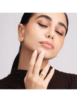 Palmonas - Curved Cut Out Design Ring