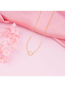 NAITRA - 925 Sterling Silver Moonlit Muse Pendant Necklace