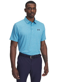 Under Armour - Blue Men Playoff 3.0 Short Sleeve Polo