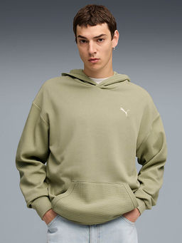 Puma - Green Class Pinnacle Men Cotton Hoodie