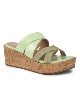 VALIOSAA - Grey Casual Solid-plain Wedges