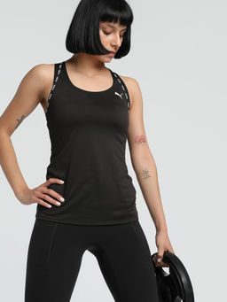 Puma - Strong Slim Fit Womens Black Tank Top