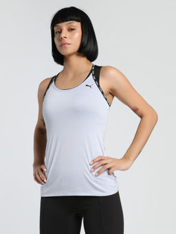 Puma - Strong Slim Fit Womens Blue Tank Top