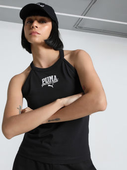 Puma - Class Slim Fit Womens Black Tank Top