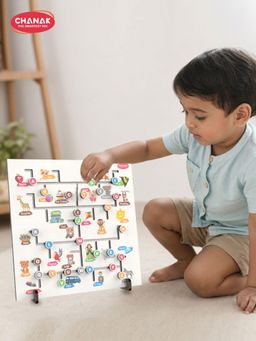 Chanak - Kids Multi-Color Wooden Learning Kit