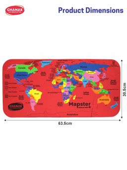Chanak - Kids Multi-Color Geography Kit