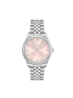 Boss - Graceful Quartz Basic Pink Mother Of Pearl Round Dial Women Watch (1502776) (M)