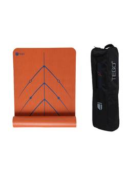 Tego - Navy Blue 6P Free Pvc Solid Unisex Yoga Mat