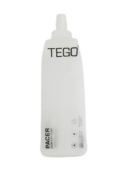 Tego - White Thermoplastic Polyurethane Solid Unisex Water Flask