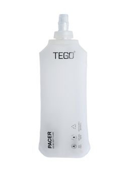 Tego - White Thermoplastic Polyurethane Solid Unisex Water Flask