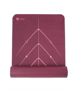 Tego - Wine 6P Free Pvc Solid Unisex Yoga Mat