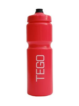 Tego - Red Plastic Solid Unisex Water Bottle