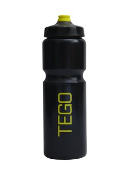 Tego - Black Plastic Solid Unisex Water Bottle
