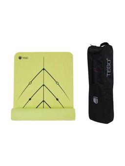 Tego - Green 6P Free Pvc Solid Unisex Yoga Mat