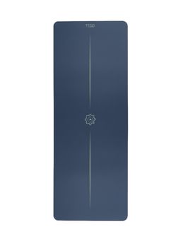 Tego - Teal Natural Rubber Printed Unisex Yoga Mat