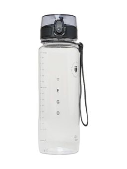 Tego - Transparent Plastic Solid Unisex Water Bottle