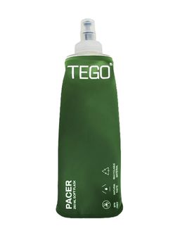 Tego - Green Thermoplastic Polyurethane Solid Unisex Water Flask