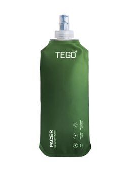 Tego - Green Thermoplastic Polyurethane Solid Unisex Water Flask