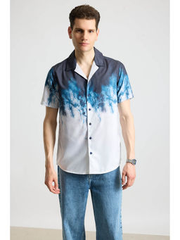 FREAKINS - Lightening Effect Men Resort Shirt