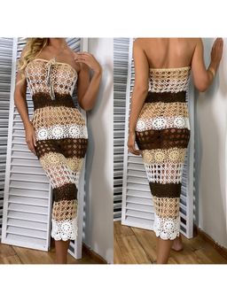 Oh Rare - Women Brown One Piece Dress