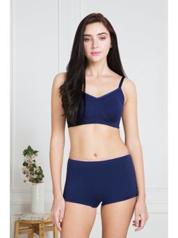 Van Heusen Woman Lingerie and Athleisure - Van Heusen Women Antibacterial & Quick Dry Boyshorts - Deep Sea Navy